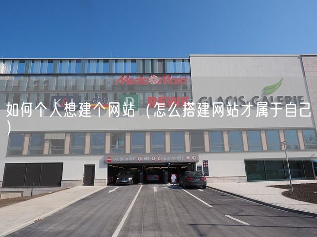 如何个人想建个网站（怎么搭建网站才属于自己）(图1)