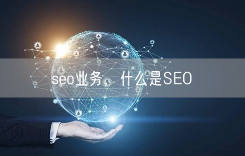 seo业务，什么是SEO(图1)