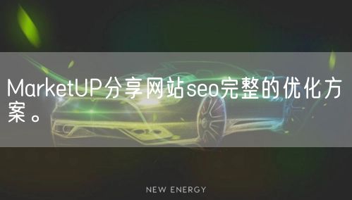 MarketUP分享网站seo完整的优化方案。(图1)