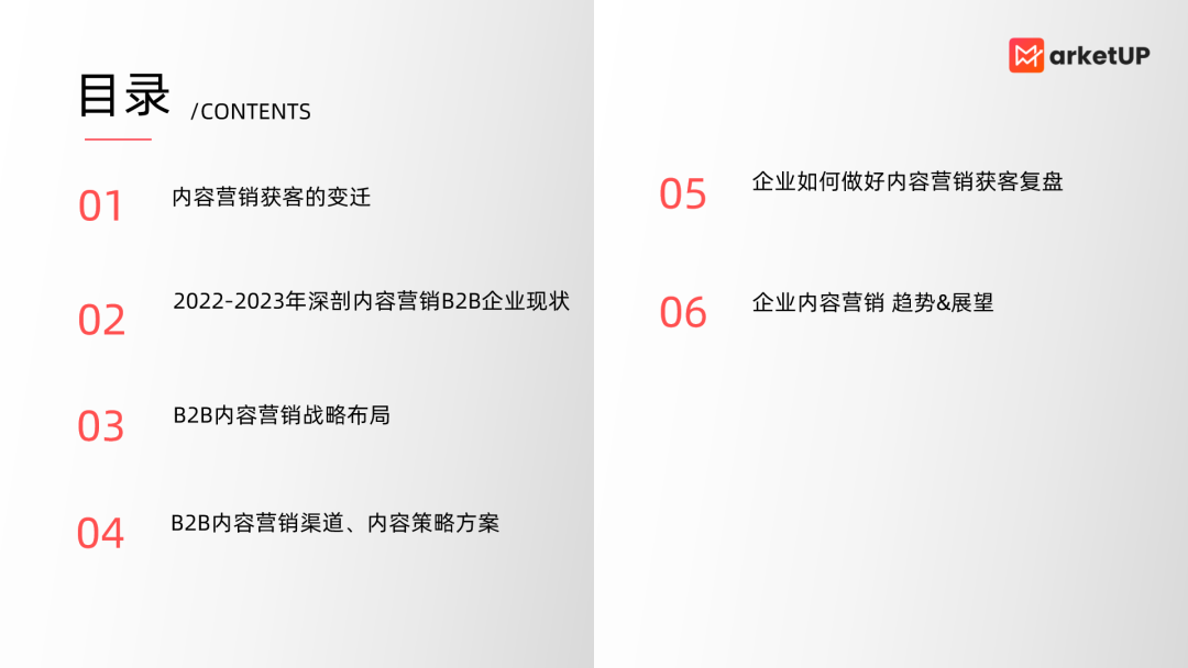 MarketUP《2023内容营销获客实战》白皮书重磅发布，帮助企业完善内容营销策略，提高内容获客能力(图2)