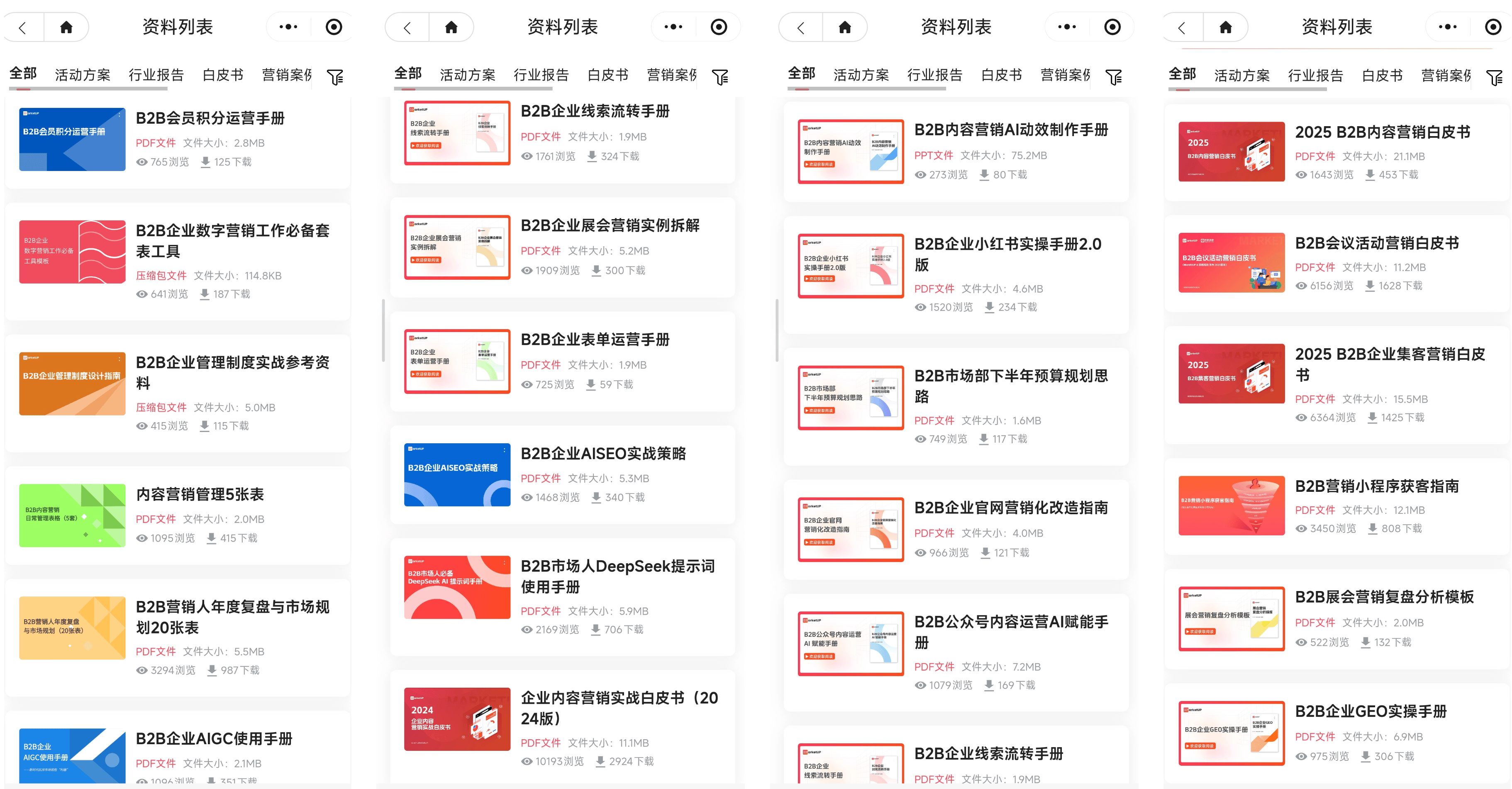 B2B营销从内容到增长:MarketUP怎么做到内容营销带来60%客户的?(图1) B2B营销从内容到增长:MarketUP怎么做到内容营销带来60%客户的?(图1)