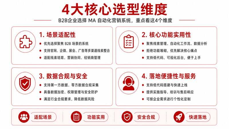 4大选型维度
